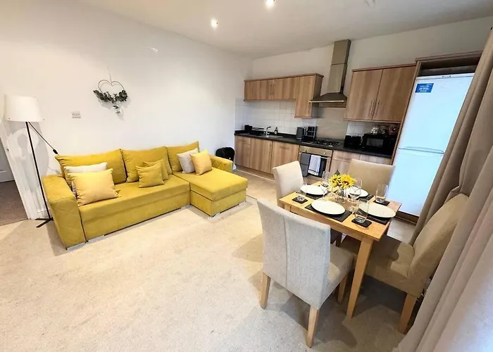 Lovely 1br Flat 아파트 브리스틀